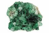 Fluorescent Green Fluorite Cluster - Rogerley Mine, England #243325-1